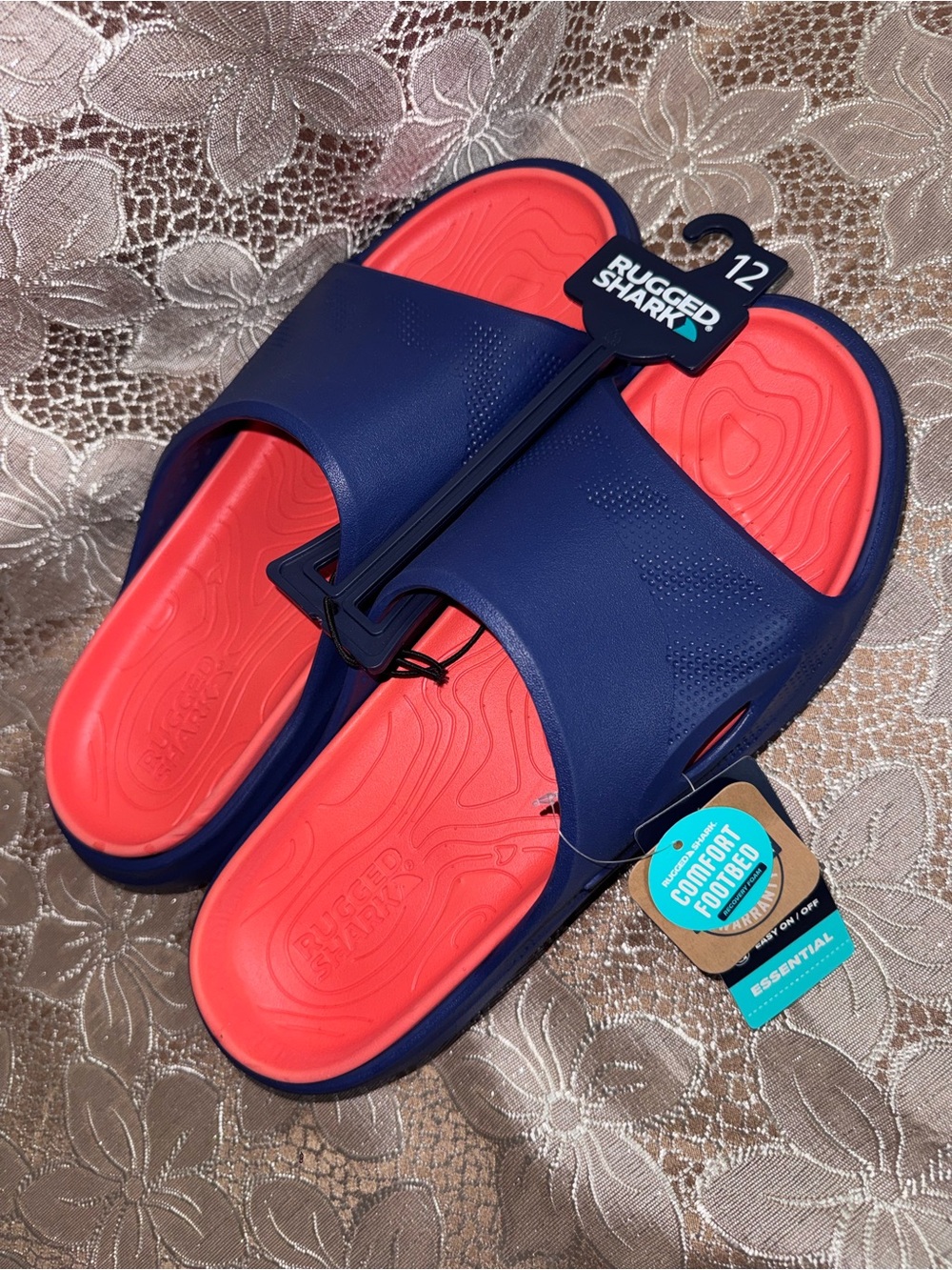 Brand New Rugged Shark Slippers